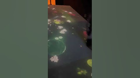 Interactive Projection Mapping Slider Experience