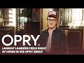 Lamont Landers Feels Right at Home in His Opry Debut