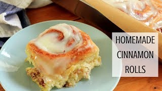 HOMEMADE CINNAMON ROLLS RECIPE - SUPER SOFT & FLUFFY CINNAMON ROLLS EVERY SINGLE TIME