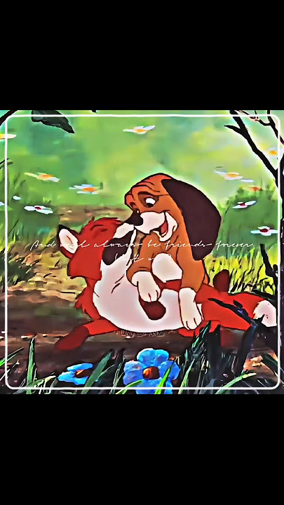 𝙏𝙝𝙚 𝙁𝙤𝙭🦊 & 𝙩𝙝𝙚 𝙃𝙤𝙪𝙣𝙙🐶