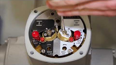 AUMA Actuators Setting The Limits