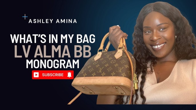 LOUIS VUITTON ALMA BB - What's In My Bag With Zoomoni Bag Insert