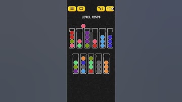 Ball Sort Puzzle Level 12576