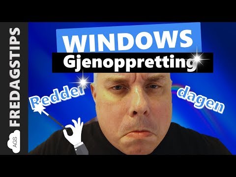 Video: Slik oppretter du et systemgjenopprettingspunkt i Windows 7