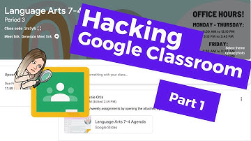 Hacking Google Classroom - Part 1
