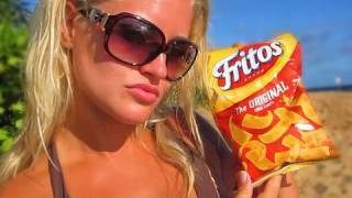 HOT HUNGRY BEACH CHICKS! | iJustine