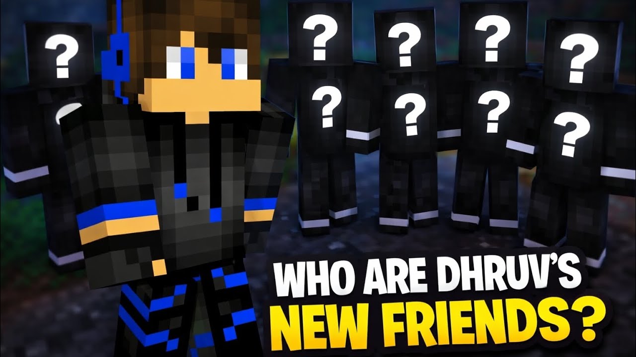 Who is dhruvs new friends and the friend group 