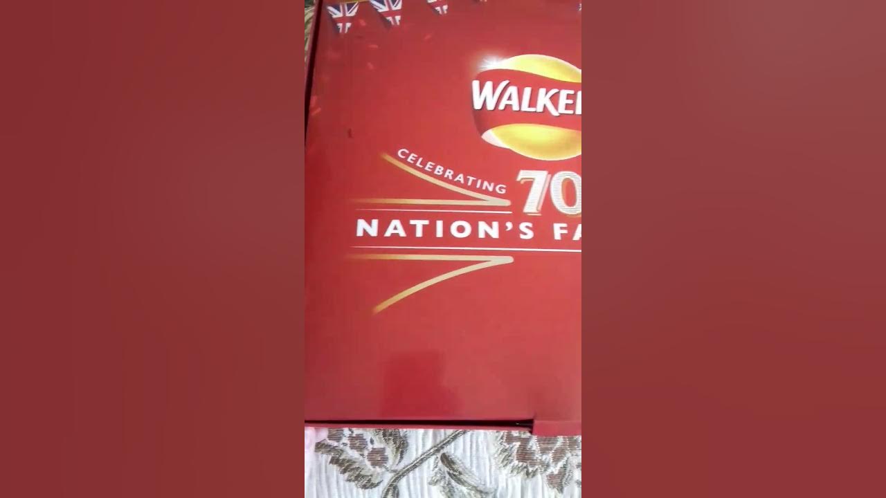 Prize win unboxing Walkers Crisps YouTube
