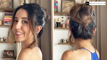How To Make a Messy Bun for Long Hair | Stylish Bun Hairstyles | Easy Hairstyles 2022 | Be Beautiful