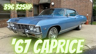 1967 Chevrolet Caprice  #s Match 396 325HP  SOLD