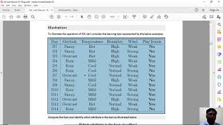VTU ML Lab 17CSL76 Ex3 Decision Tree Algorithm