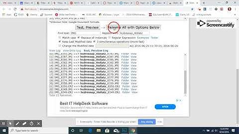 Batch File Rename in Google Drive using Multiple File Rename Tool