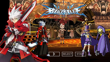BLAZE BLUE CONTINUUM SHIFT II (GAMEPLAY) ANDROID/PPSSPP #ppsspp #blazblue #gameplay #android