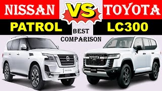 ALL NEW Nissan PATROL Vs Toyota LANDCRUISER LC300 | Which one is better?