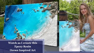 : Creation of THAI-DAL WAVES - Handmade Epoxy Resin Painting by Dianka Pours