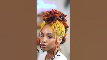 Petal Bun Loc Mohawk