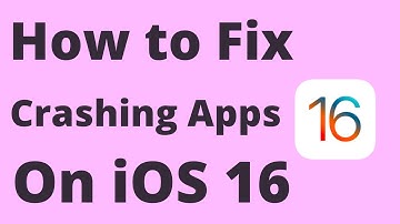 How to Fix Crashing Apps on iPhone and iPad | iOS 16
