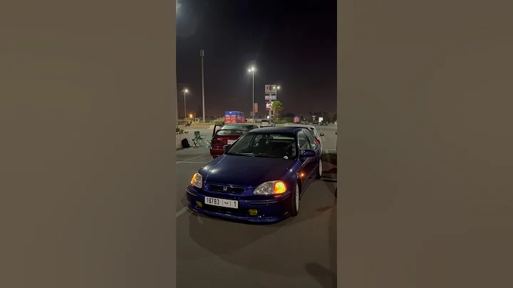Jdm vibes  #honda #civic #hondacars #maroc #ek4 #ek #hatchback #jdm #meeting #b16a2 #swap #ozracing