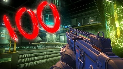 Round 100 on EVERY COD Zombies map | Map 18/58 - AW Outbreak