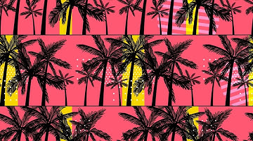 Tropical Palm Tree 3 | Vj Loop | No Copyright Motion Loop Video Background