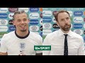 "To be here now is extraordinary!" - Kalvin Phillips & Gareth Southgate after England beat Croatia