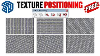 How to Rotate and Align Textures in SketchUp | Texture Positioning Plugin