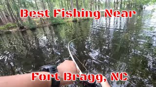 Fishing at Carvers Creek State Park