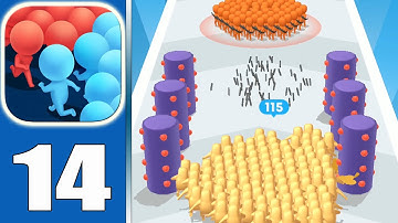 Count Masters (IOS/Android) Gameplay Walkthrough All Levels - Part 14