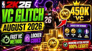 NBA 2K26 VC Glitch 2026 🔥 Fast VC Method After Patch + Locker Codes August
