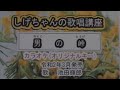 「男の峠」しげちゃんのカラオケ実践講座 / 池田輝郎・令和2年3月発売 ※このシリーズはカラオケのみです