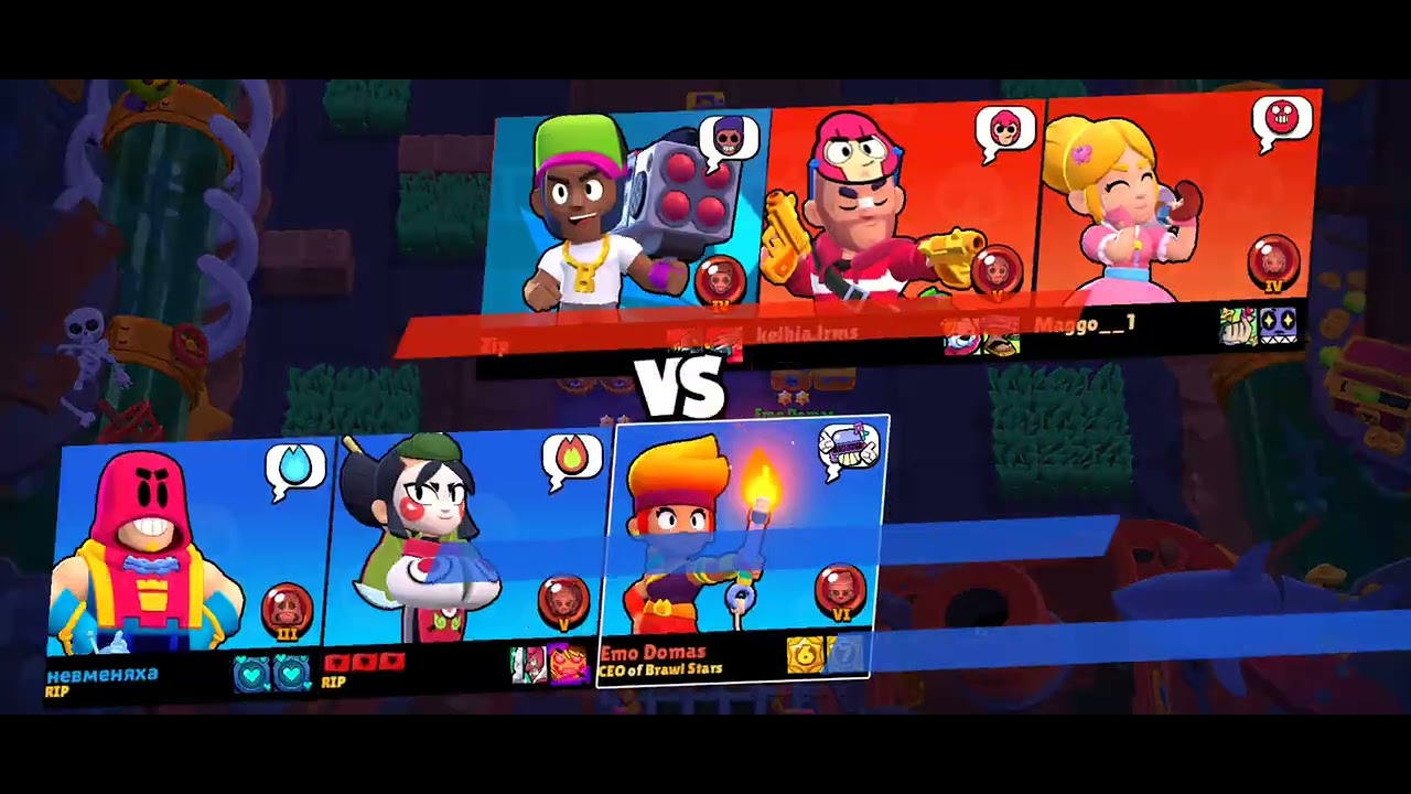 Playing brawl Stars!