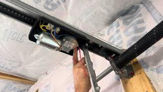 Stuck Manual Release on a SOMMER Garage Door Operator