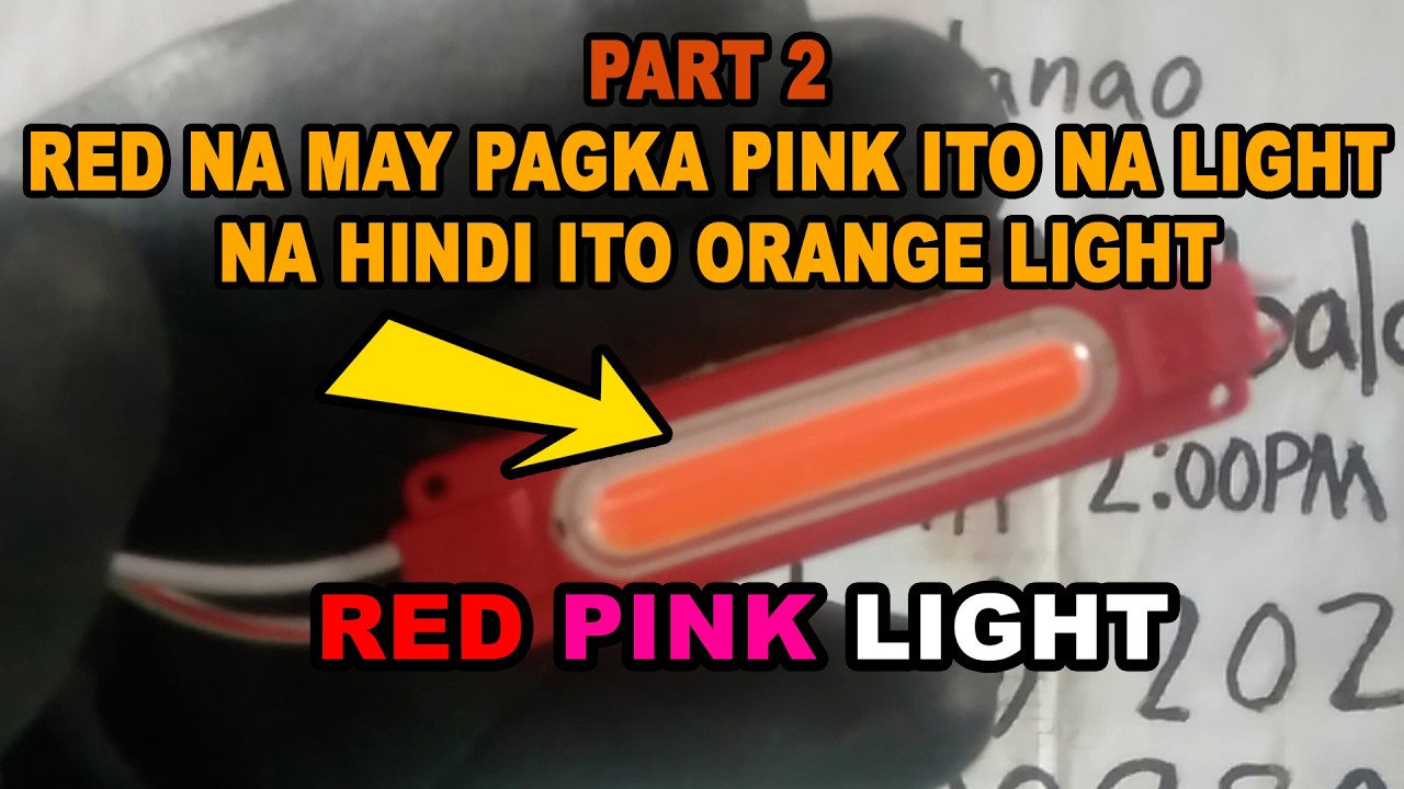 Part 2 red light ito hindi orange light