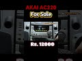 4. Akai AC220 Music System for Sale II Call 77196606667