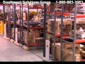 Rolling Compact Pallet Racks on Tracks | Condense Warehouse Storage Space