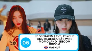 Video thumbnail of "Le Sserafim x Momoland - Boom Boom Mashup"