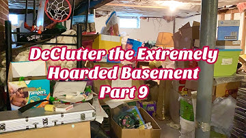 When Hoarders TRY to Declutter Extremely Hoarded Basement Part 9! Minimalist Journey Emotional Loss