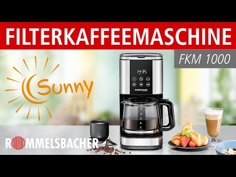 🔔 Jetzt abonnieren! Damit du keines unserer Videos verpasst.https://www.rommelsbacher.de/de/filterkaffeemaschine-fkm-1000.html„Frisch gebrüht schmeckt Kaffe...