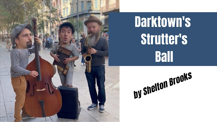 The Darktown Strutters' Ball Drums version - Drums performance video thumbnail