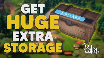 How to get HUGE Extra Storage in Palia | PATCHED 16/08/2023
