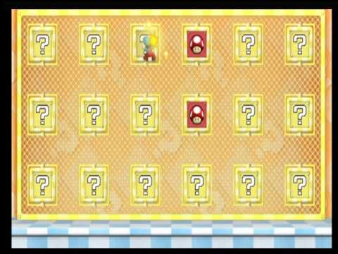 super mario brothers wii match game