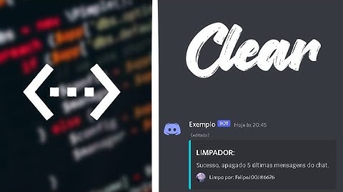 COMANDO DE LIMPAR O CHAT AVANÇADO | Bot Designer for Discord #30
