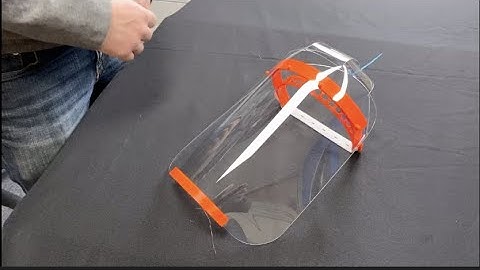 3D Printed Face Shield Assembly RC2 for use in COVID crisis