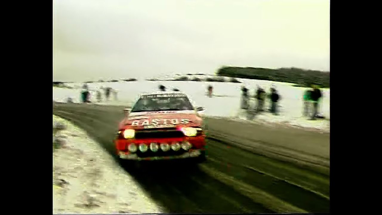Affiche Officielle Du 57 ème Rallye Monaco Monte-Carlo 1989