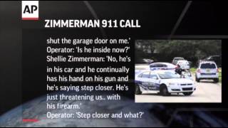 Zimmerman's Wife Calls 911, Won't Press Charges