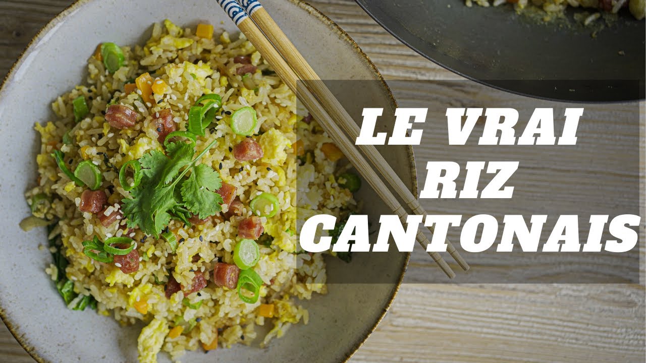 Comment faire du riz cantonnais maison, la recette facile