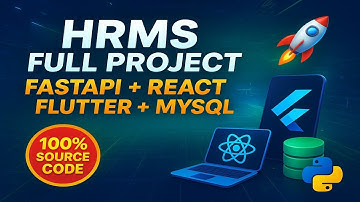 HRMS Source Code Full Project | Python FastAPI, React, Flutter & MySQL