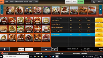 Table Management ( Move Order, Merge Table , Split bill )