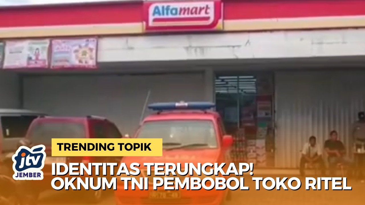 [LIVE] Terungkap! Oknum TNI Terlibat Pembobolan Berantai Toko Ritel di Tulungagung