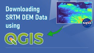 downloading srtm dem data using qgis